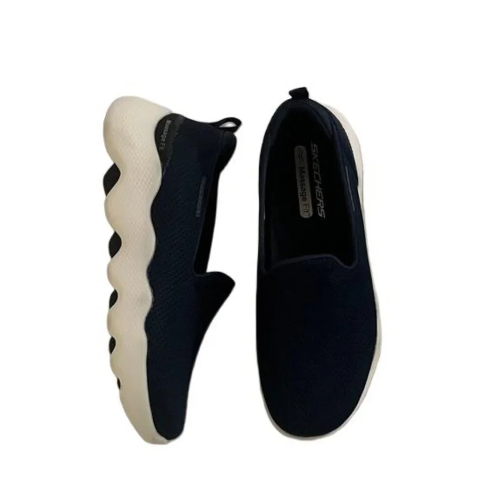 Skechers Women's Massage Fit Lite Sneakers, Intrigue, Blue, 7.5 NWOB - Picture 4 of 6